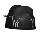 NY Beanie w/ Designer Glasses