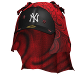 NY HeadScarf Cap (Red)