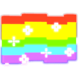 Nyan Cat Rainbow Trail ( EMISSIVE )