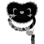 ๑˚ chandler black bow paci