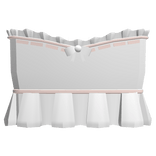 ⋆. 𐙚 ˚ Cute Dolly top in White and Pink ⋆. 𐙚