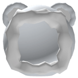 ♡˚. ୧ Cute Kawaii Fluffy Winter Bear Hood in Blue