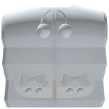 ♡˚. ୧ Cute Kawaii Fluffy Winter Puffer in Blue