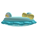 ๑ˎ˚｡ cutesi cyan star wish bear summer floatie