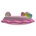 ๑ˎ˚｡ cutesi pink rainbow bear summer floatie