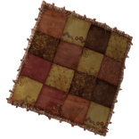 (҂ ‸ o,,) vintage flowery patchwork eyepatch ×ᆺ× 