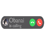 Obanai is Calling Text