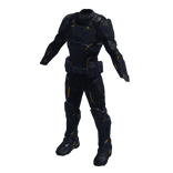 Obsidian Spacesuit | Black Sci-Fi Astronaut Armor
