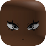 Obssesive Stare Face - Dark Brown