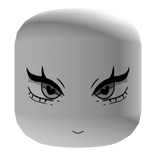 Obssesive Stare Face - White