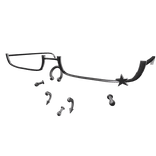 Óculos de estrela y2k com piercing [prateado]