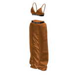 Off Brand Orange Sweat Pants