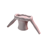 Off-Shoulder Fur Top | Pink 