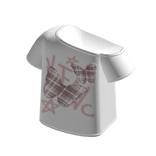 🍀Off Shoulder Y2K Buttefly Tee (Pink)