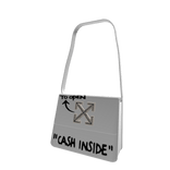 Off White Designer Baddies Bag In White