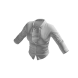 Office Siren Button Up Blouse (White)