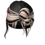 Office Siren Pinned Bun (Black/Blonde)