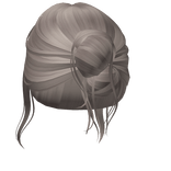 Office Siren Pinned Bun (Grey)