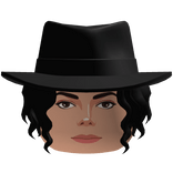 OG Michael Jackson Anime Black Fedora 