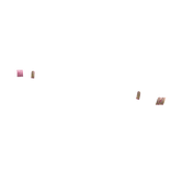 summer ombre flower nails in ( Pink & Yellow ) 