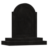 old halloween scary cracked stone rip tombstone