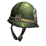 Old Military Helmet (GREEN)