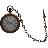 Old Timey London Waist Pocket Watch Bronze