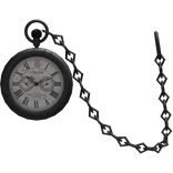 Old Timey London Waist Pocket Watch Grey