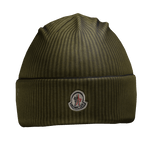 Olive Green Monclear Beanie (ADJUSTABLE)
