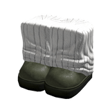 Cute Cozy Boots w/ Warmers (Olive Green)