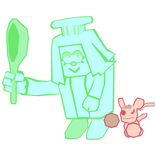 Omega Green Orange Shoulder Pal - DELTARUNE