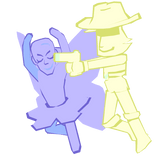 Omega Yellow Blue Shoulder Pal - DELTARUNE