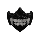 Oni Dragon Mask - Black & White