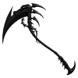 Onyx Black Bone Scythe