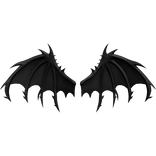Onyx Shadowpiercer Wings
