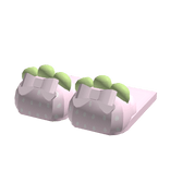  ‧🍓| Baby Pink strawberry shortcake slippers◞࿔. 