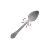 ɞ | cute kawaii spoon with bow in mouth 