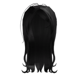 ʚɞ | cutesy brown flowy long wavy side part