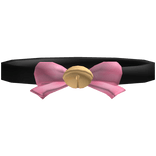 ♡ | halloween kitty cat black pink choker