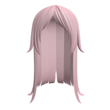 ଘ | Long Anime Horror Protagonist Hair In Pink