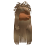 𝒫 | Spiky Braided Half Up Half Down in Blonde