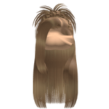 𝒫 | Spiky Braided Half Up Half Down in Blonde