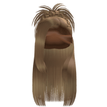 𝒫 | Spiky Braided Half Up Half Down in Blonde