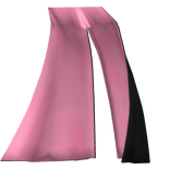 ♡ | vampire halloween black pink low waist cape