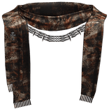 Orange Animal Esoteric Neck Scarf