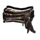 Orange Animal Print Left Arm Wrap