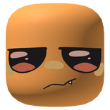 Orange Annoyed Face