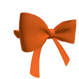 Orange Arm Bow (Left)