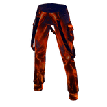 Orange Bomb Pants