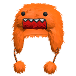 Orange Domo Ushanka